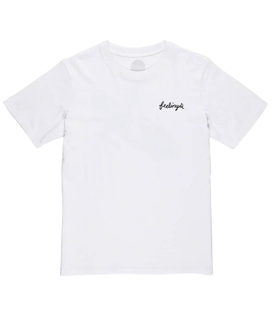 FEELINGS - CARRY SS TEE - WHITE