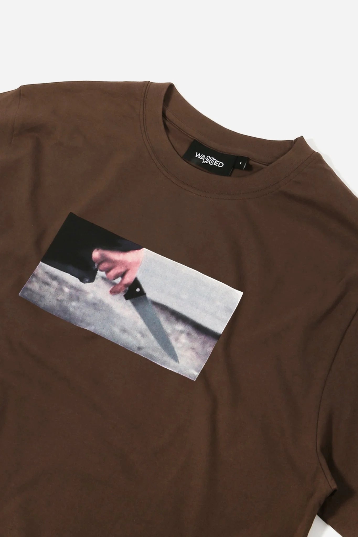 WASTED PARIS - TOO YOUNG TEE - SLATE BROWN