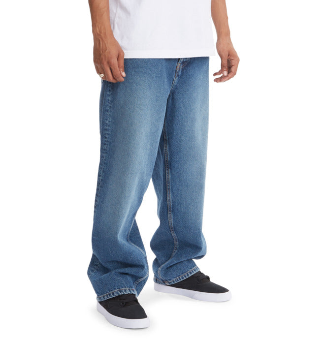 DC - WORKER BAGGY DENIM RMI - MEDIUM INDIGO