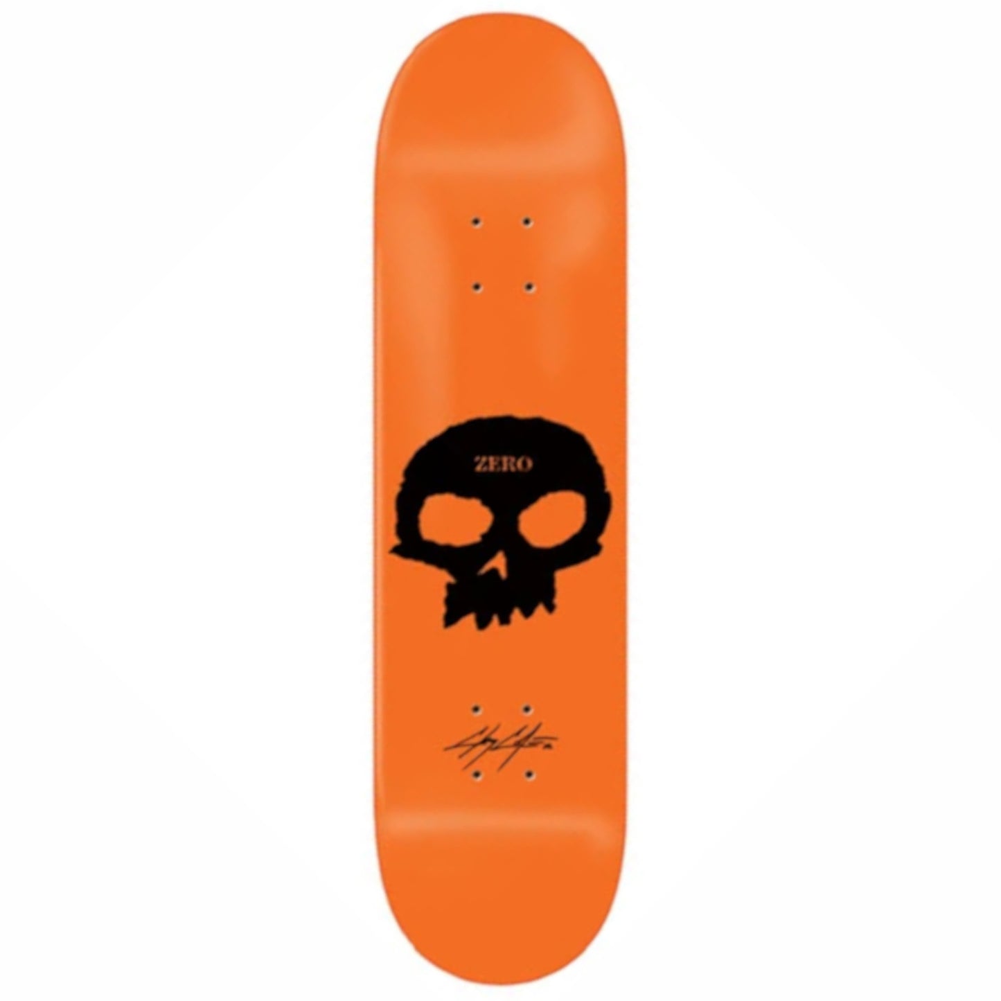 ZERO - COLE SIGNATURE SKULL PAINTED ORANGE - 8.25