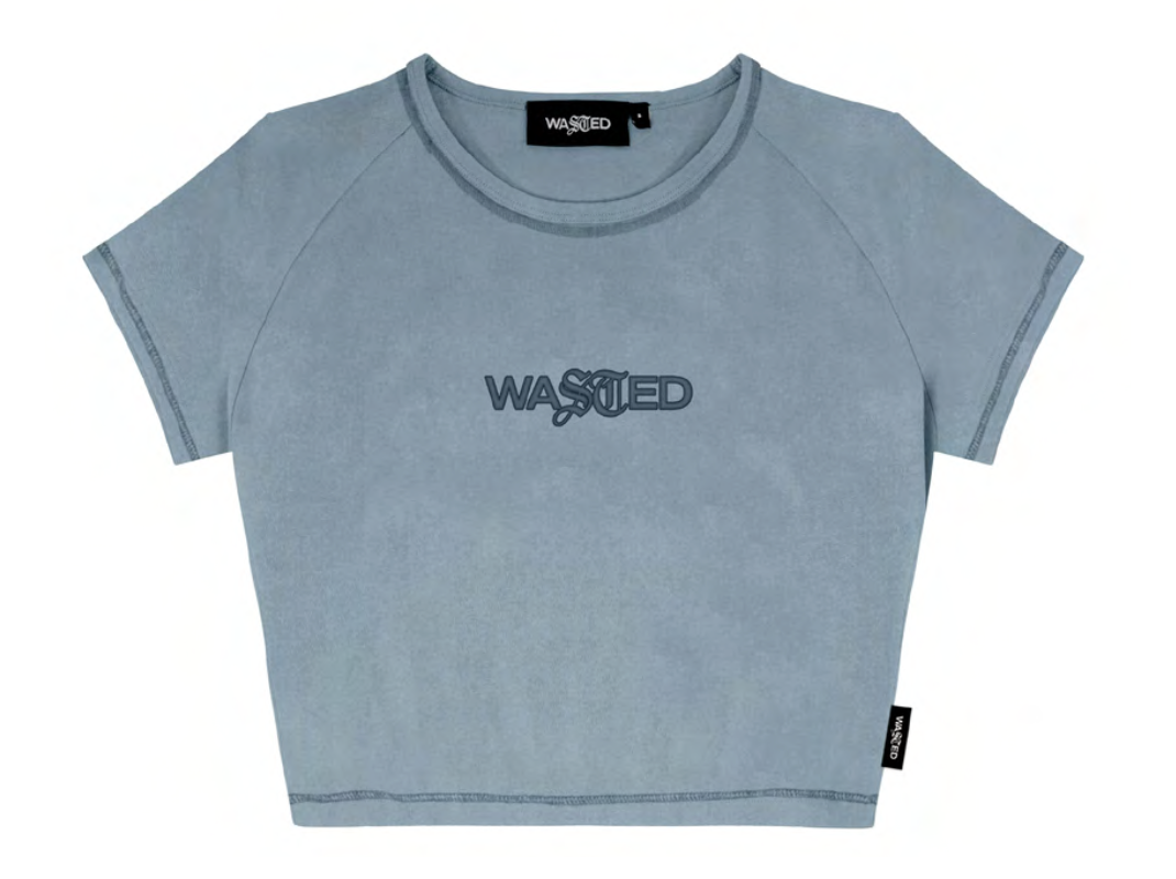 WASTED PARIS - WM BELLA TOP - FADED AIR BLUE