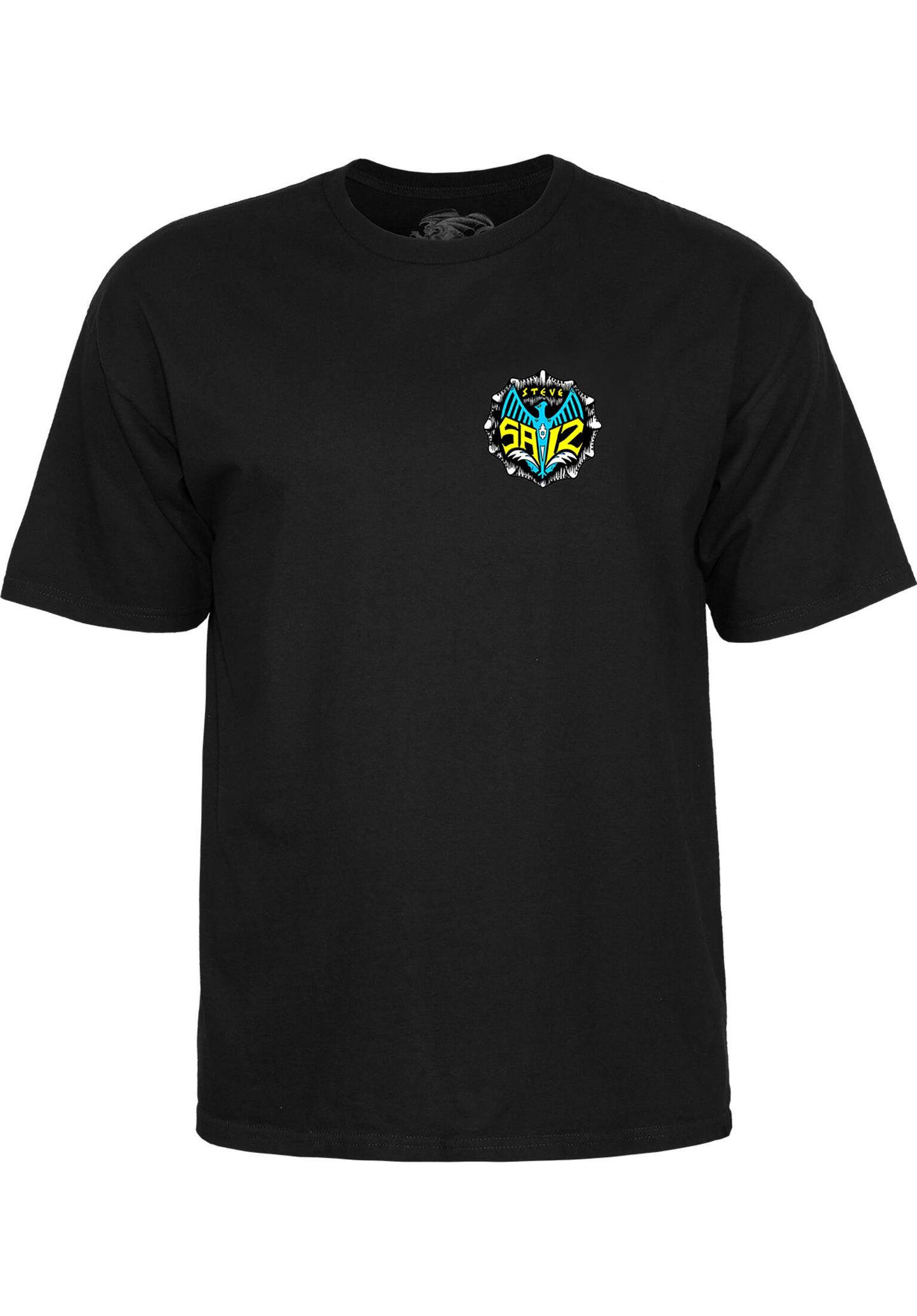 POWELL-PERALTA - STEVE SALZ TOTEM TEE - BLACK