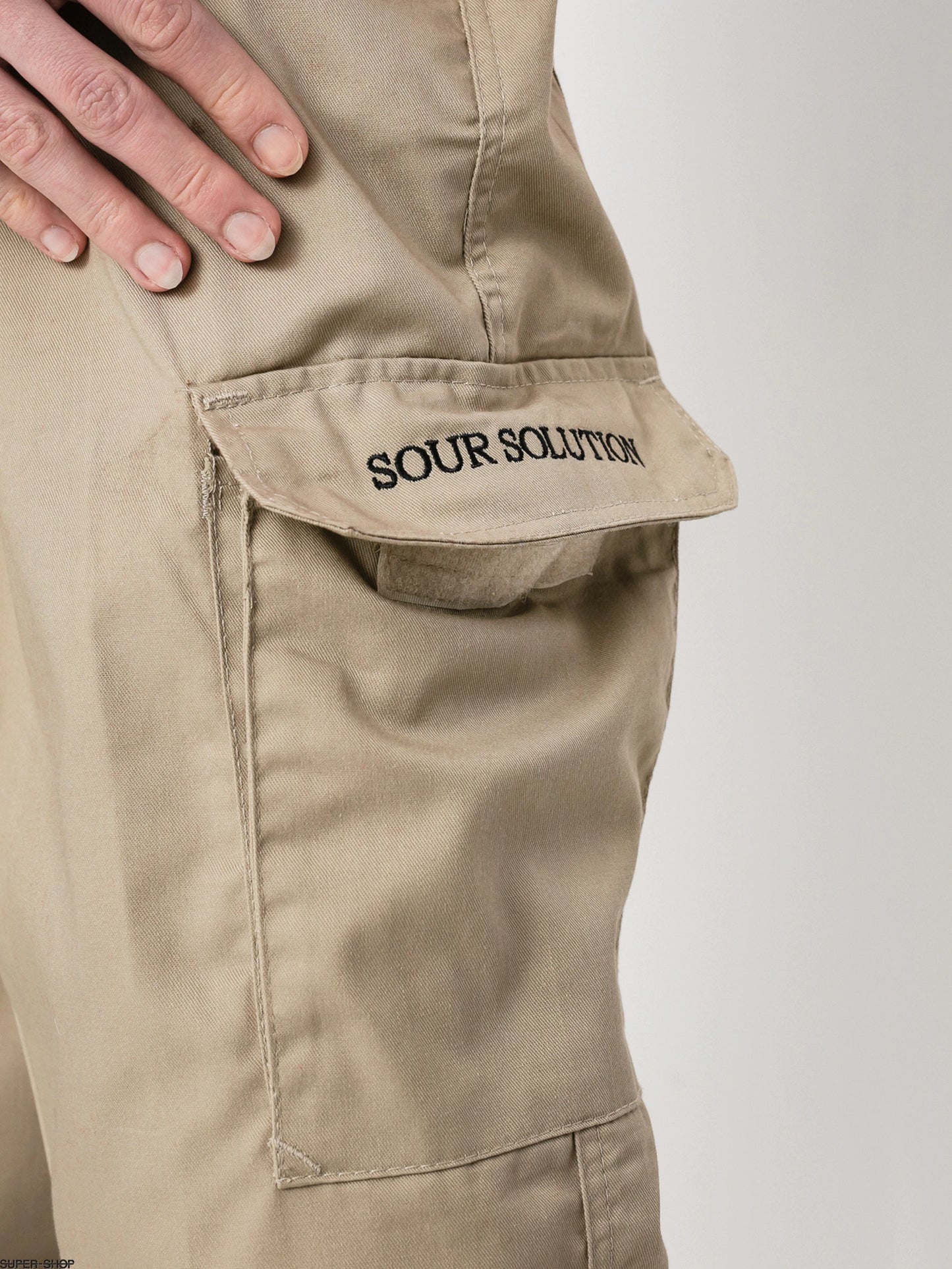 SOUR - CARGO PANTS - BEIGE
