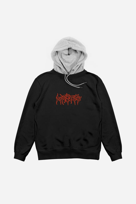 WASTED PARIS - TELLY FEELER HOOD - BLACK/ASH GREY