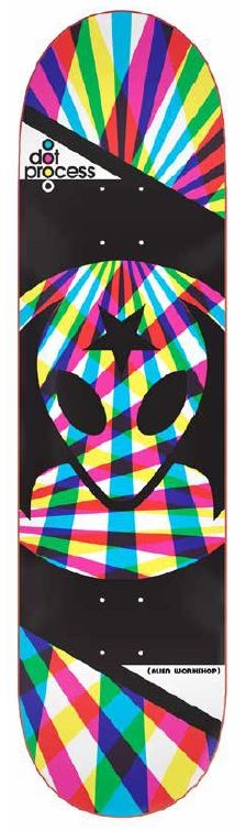 ALIEN WORKSHOP - DOT PROCESS - MULTI - 8.0