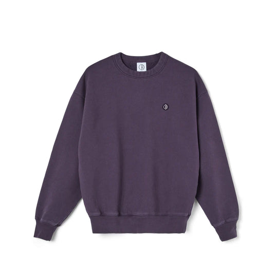 POLAR - PATCH CREWNECK - DARK VIOLET