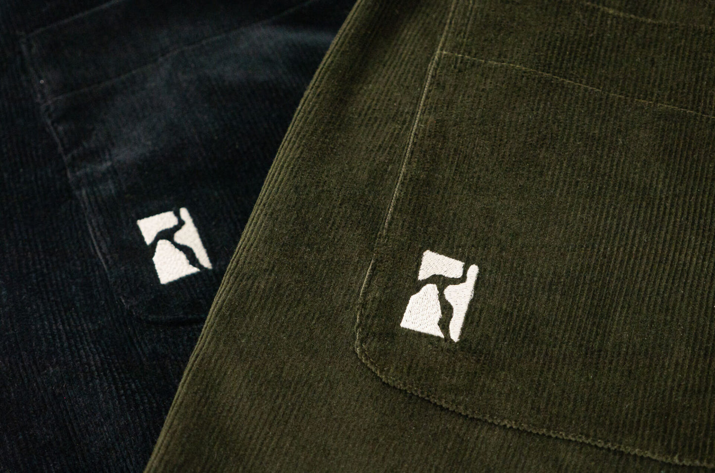 POETIC COLLECTIVE - PAINTER PANTS CORDUROY - OLIVE