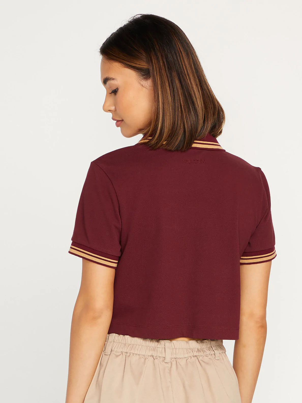 VOLCOM - POOLUP POLO - BURGUNDY