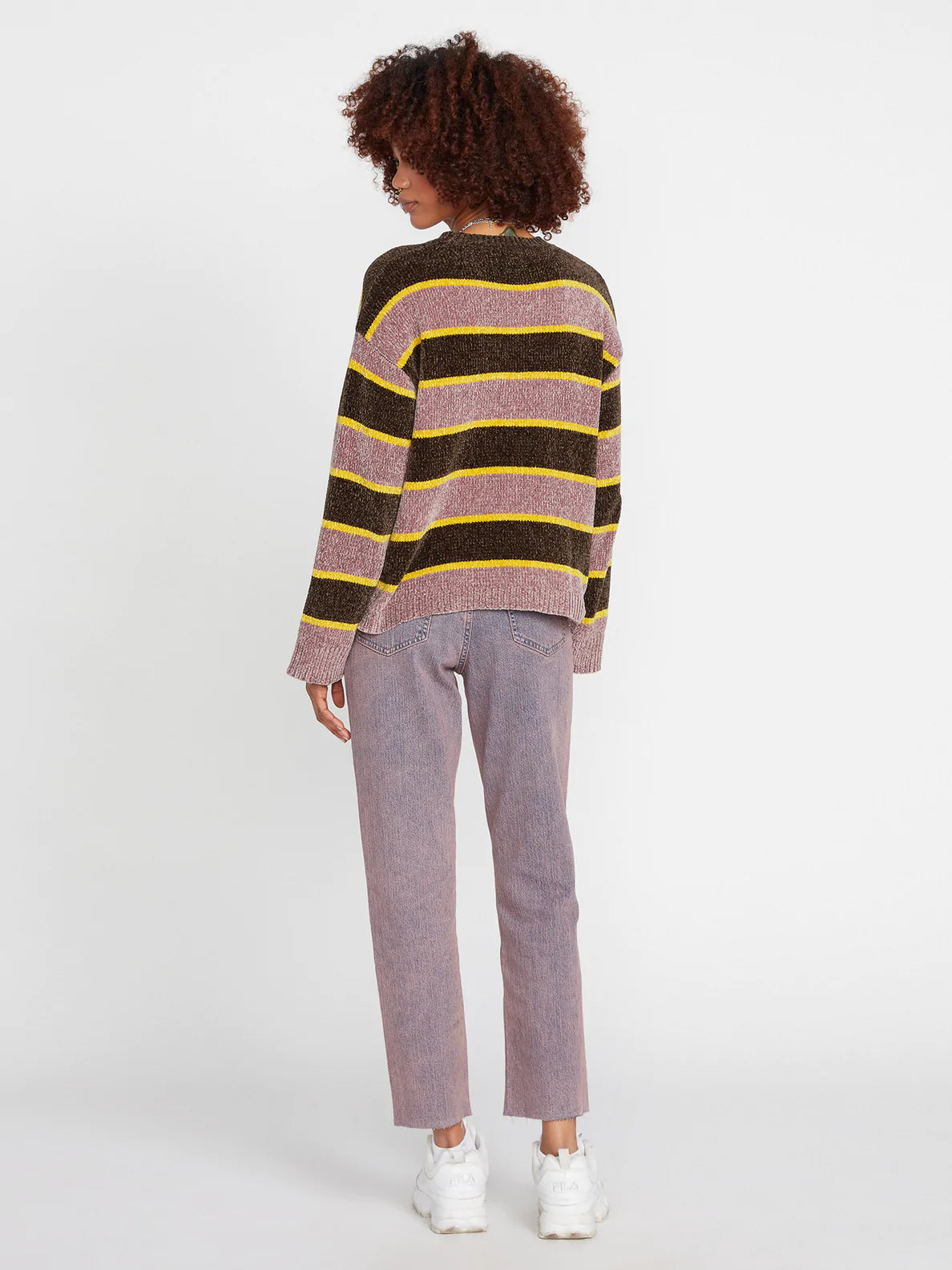 VOLCOM - BUBBLE TEA SWEATER - ESPRESSO