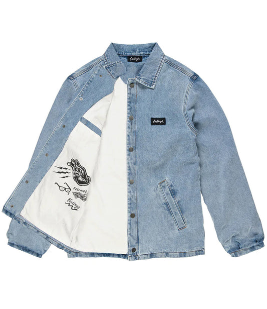 FEELINGS - CRAFT JACKET - LIGHT INDIGO