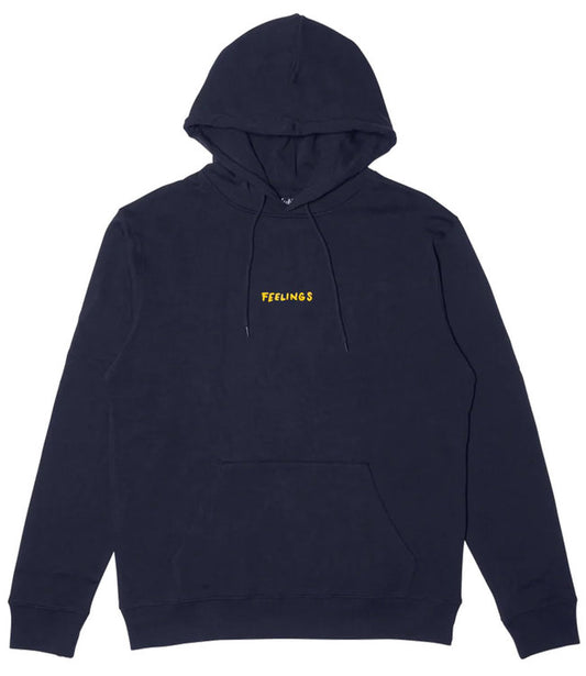 FEELINGS - HAND LIGHTS HOODIE - NAVY