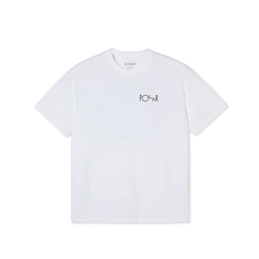 POLAR - FORREST FILL LOGO TEE JR - WHITE