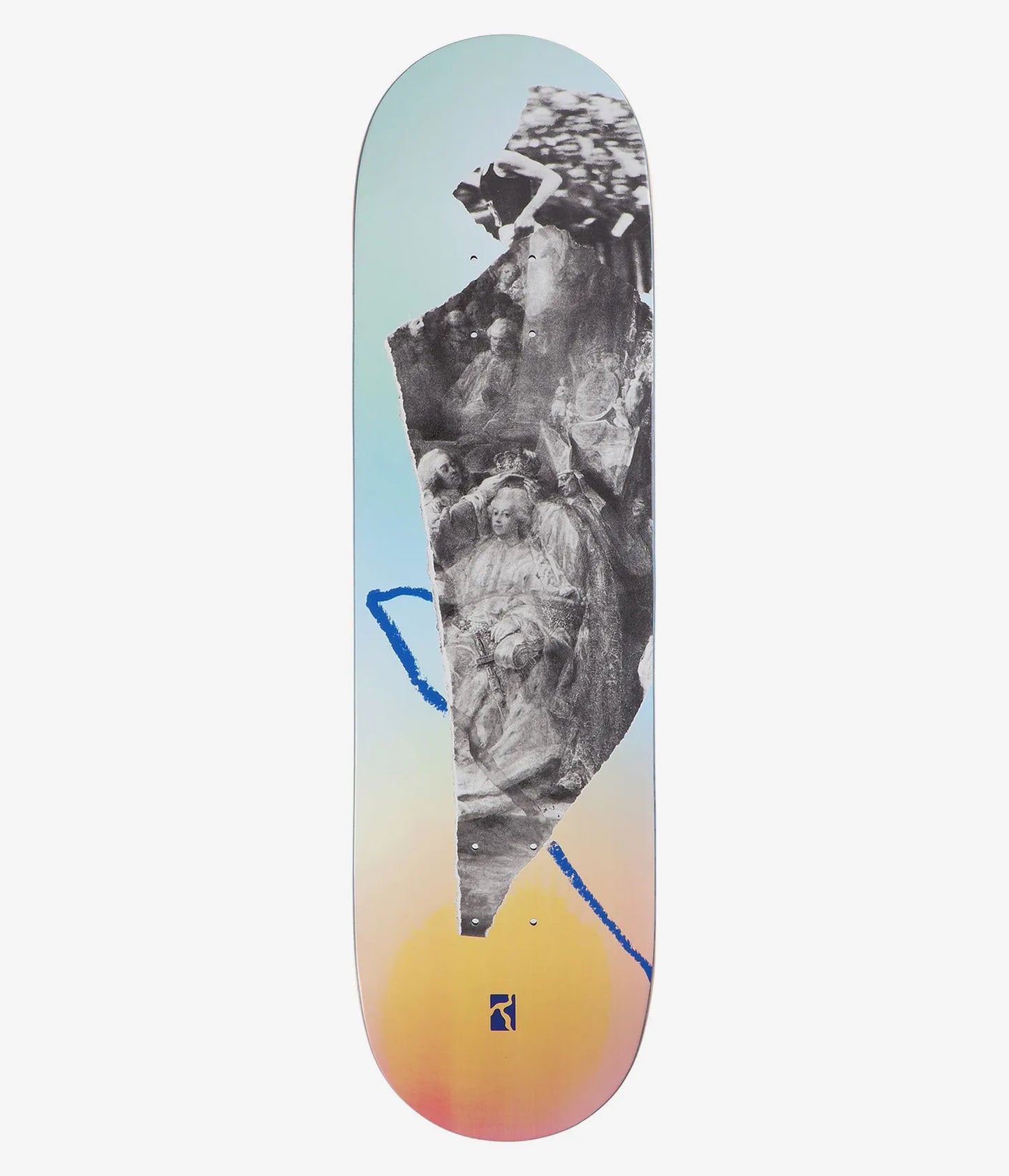 POETIC COLLECTIVE - GRADIENT CROWN DECK - 8.0