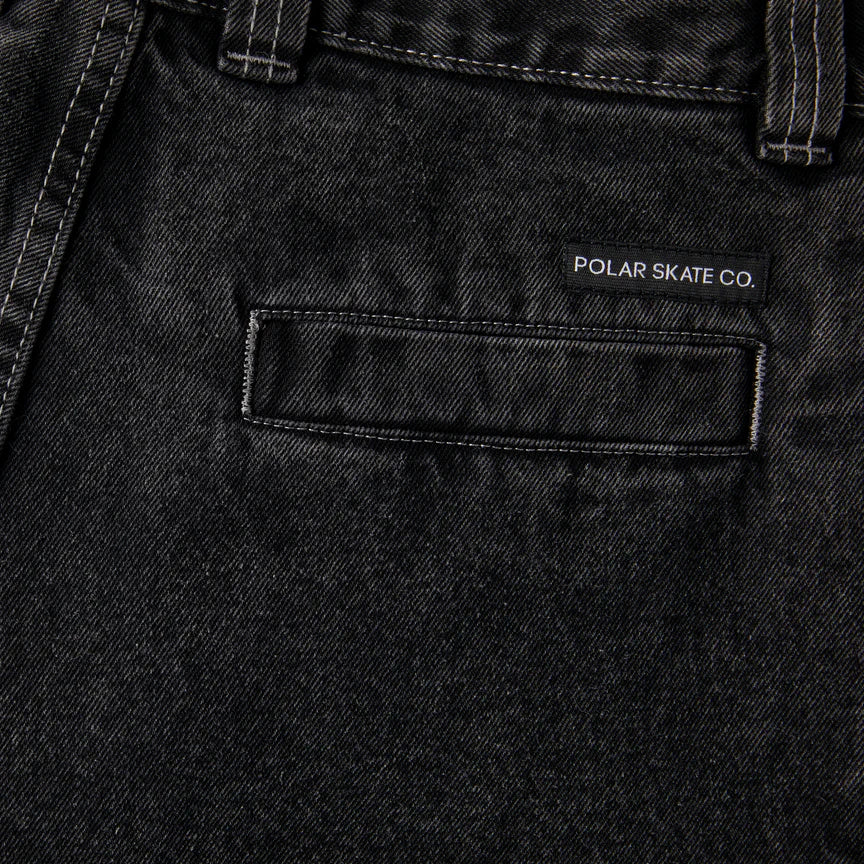 POLAR - GRUND CHINOS - WASHED BLACK