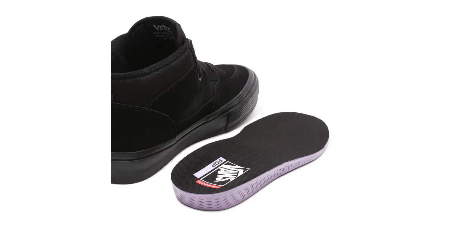VANS - SKATE HALF CAB - BLACK BLACK