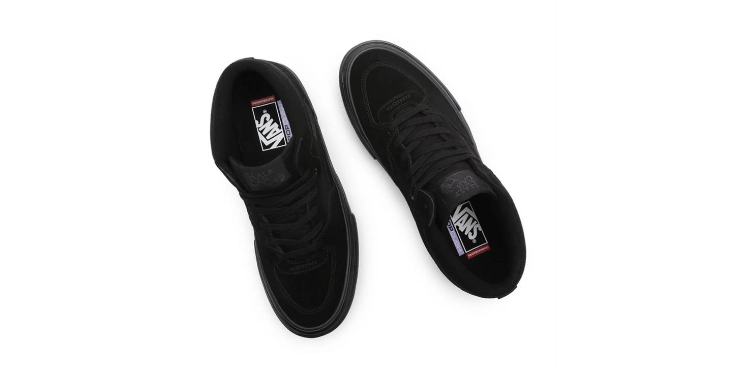 VANS - SKATE HALF CAB - BLACK BLACK