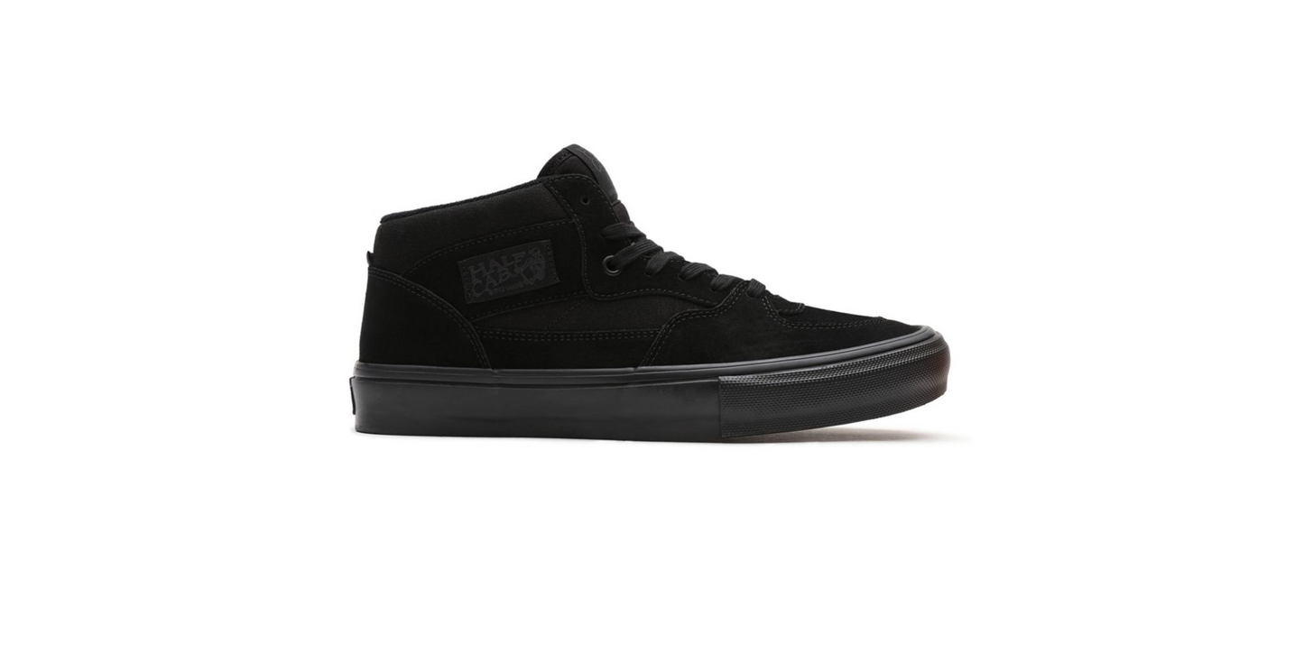 VANS - SKATE HALF CAB - BLACK BLACK