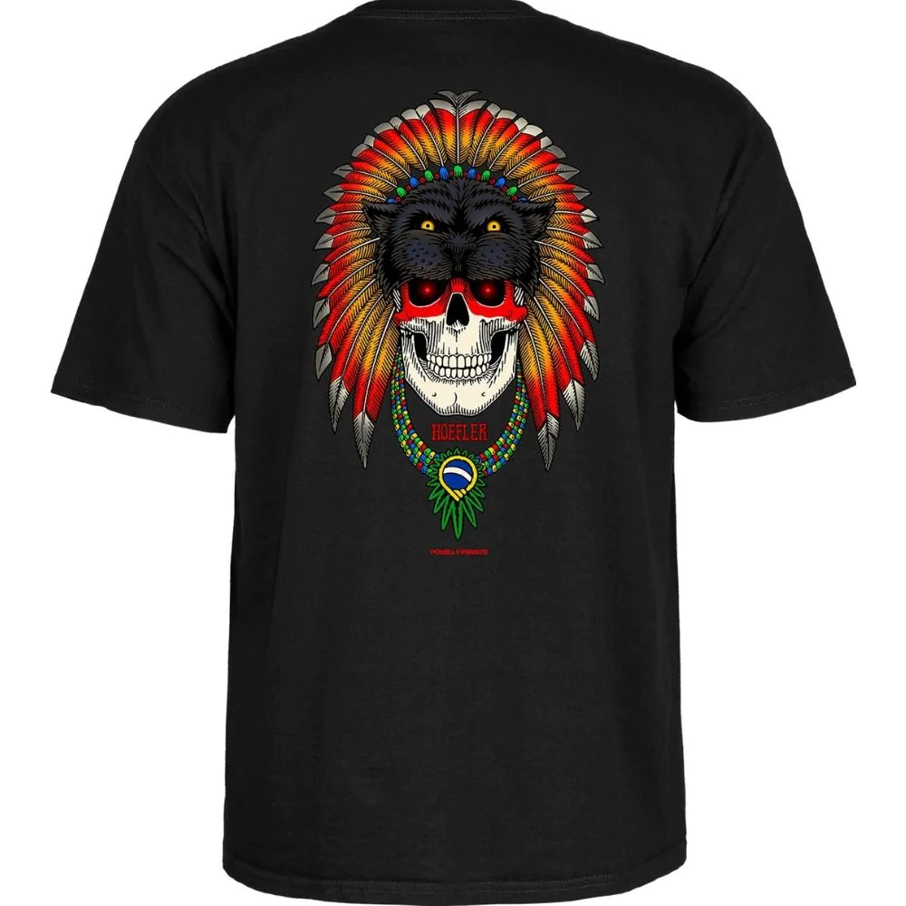 POWELL-PERALTA - KELVIS HOEFFLER SKULL TEE - BLACK