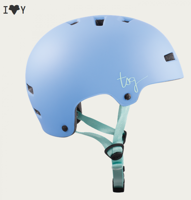 TSG - IVY WOMEN HELMET - SATIN AZURO