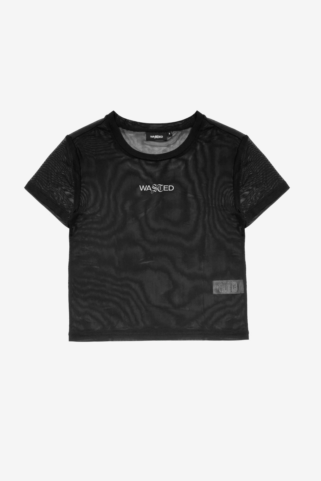 WASTED PARIS - WM - MESH KAIA TEE - BLACK