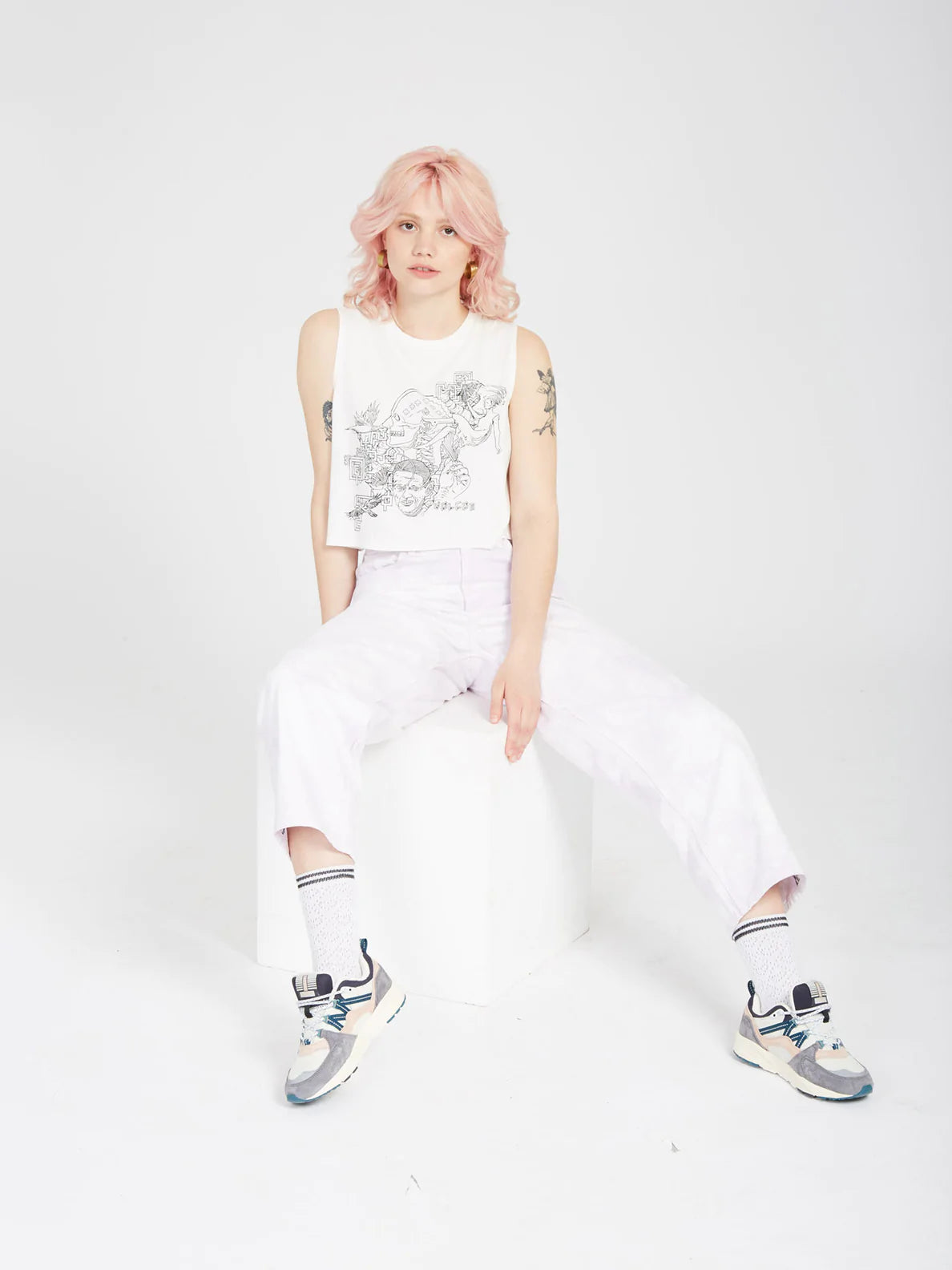 VOLCOM - WEELOW DENIM - LIGHT ORCHID