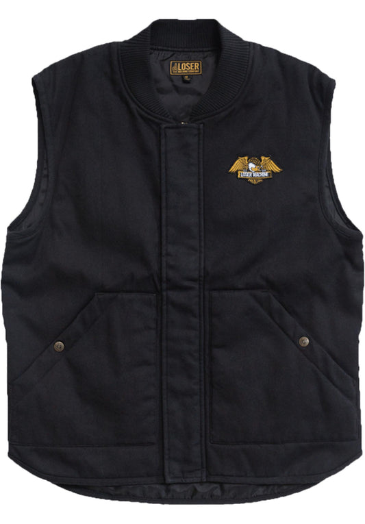 LOSER MACHINE - CONDOR II VEST - BLACK