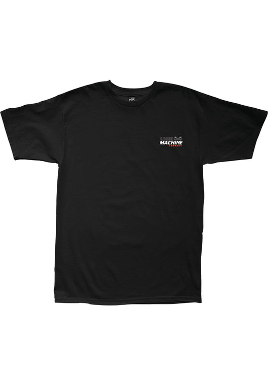 LOSER MACHINE - KNUCKLE OVERDRIVE TEE - BLACK