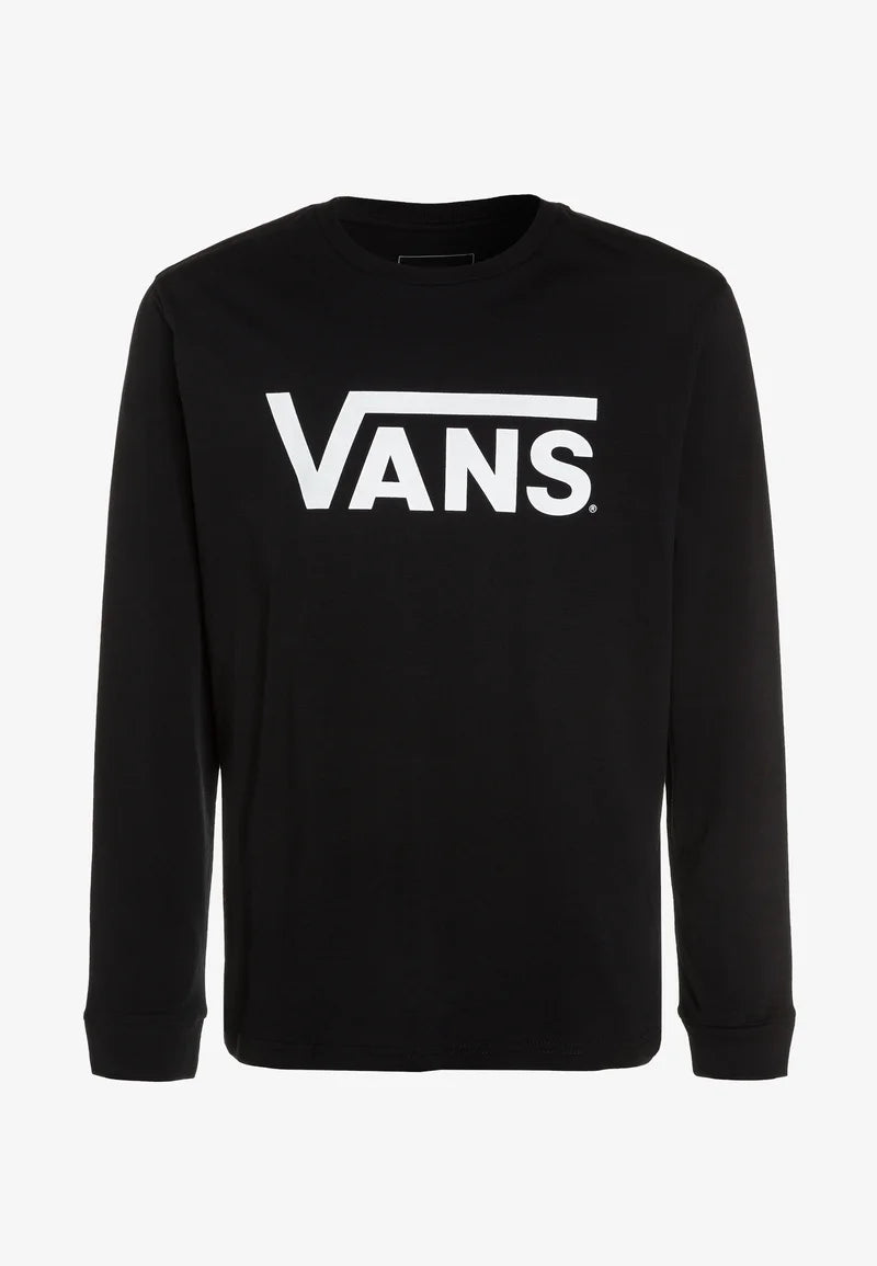 VANS - MN CLASSIC LS TEE - BLACK/WHITE