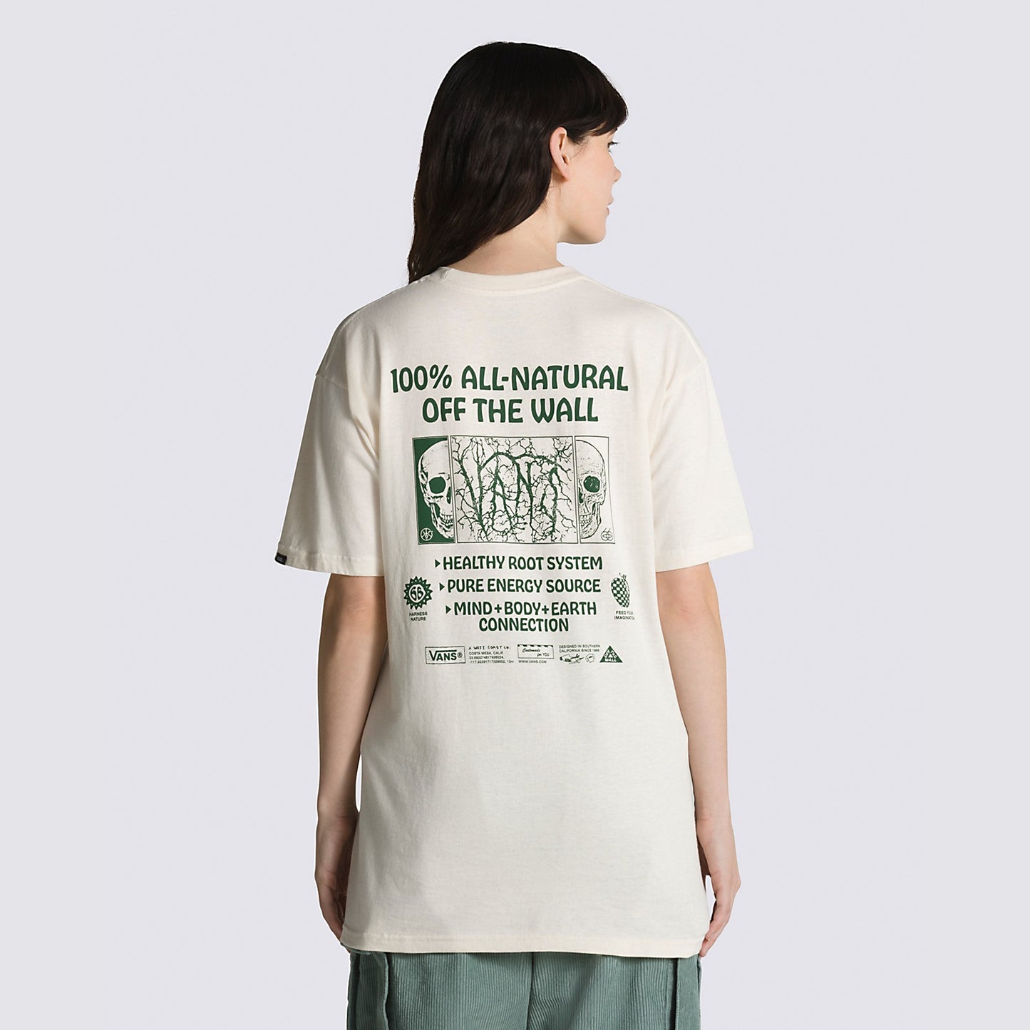 VANS - ALL NATURAL MIND TEE - ANTIQUE WHITE