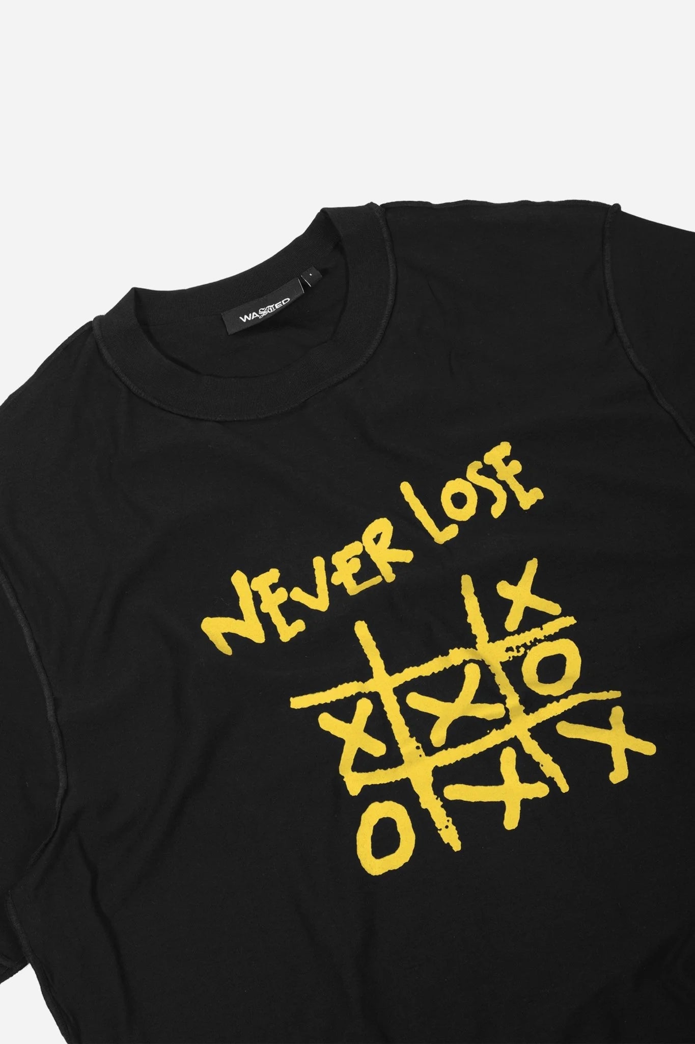 WASTED PARIS - NEVER LOSE TEE - BLACK