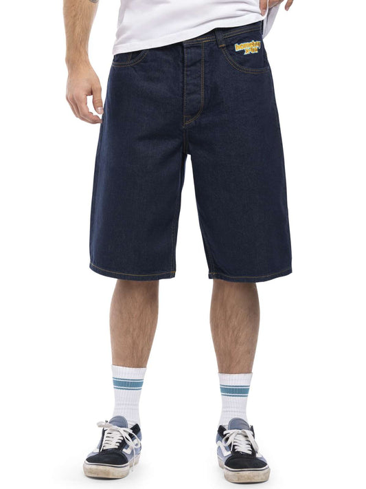 HOMEBOY - X-TRA BAGGY SHORTS - INDIGO