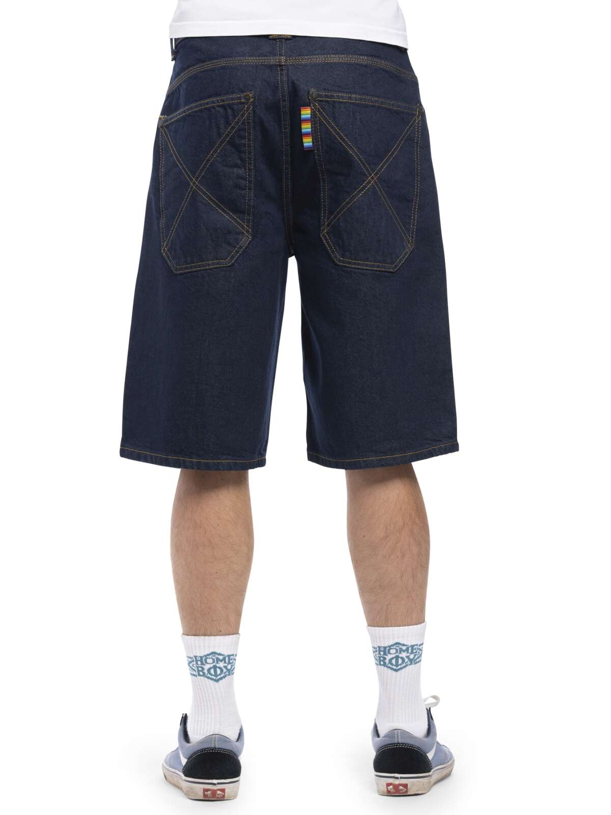 HOMEBOY - X-TRA BAGGY SHORTS - INDIGO