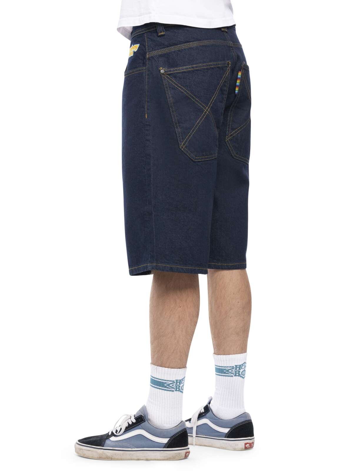 HOMEBOY - X-TRA BAGGY SHORTS - INDIGO