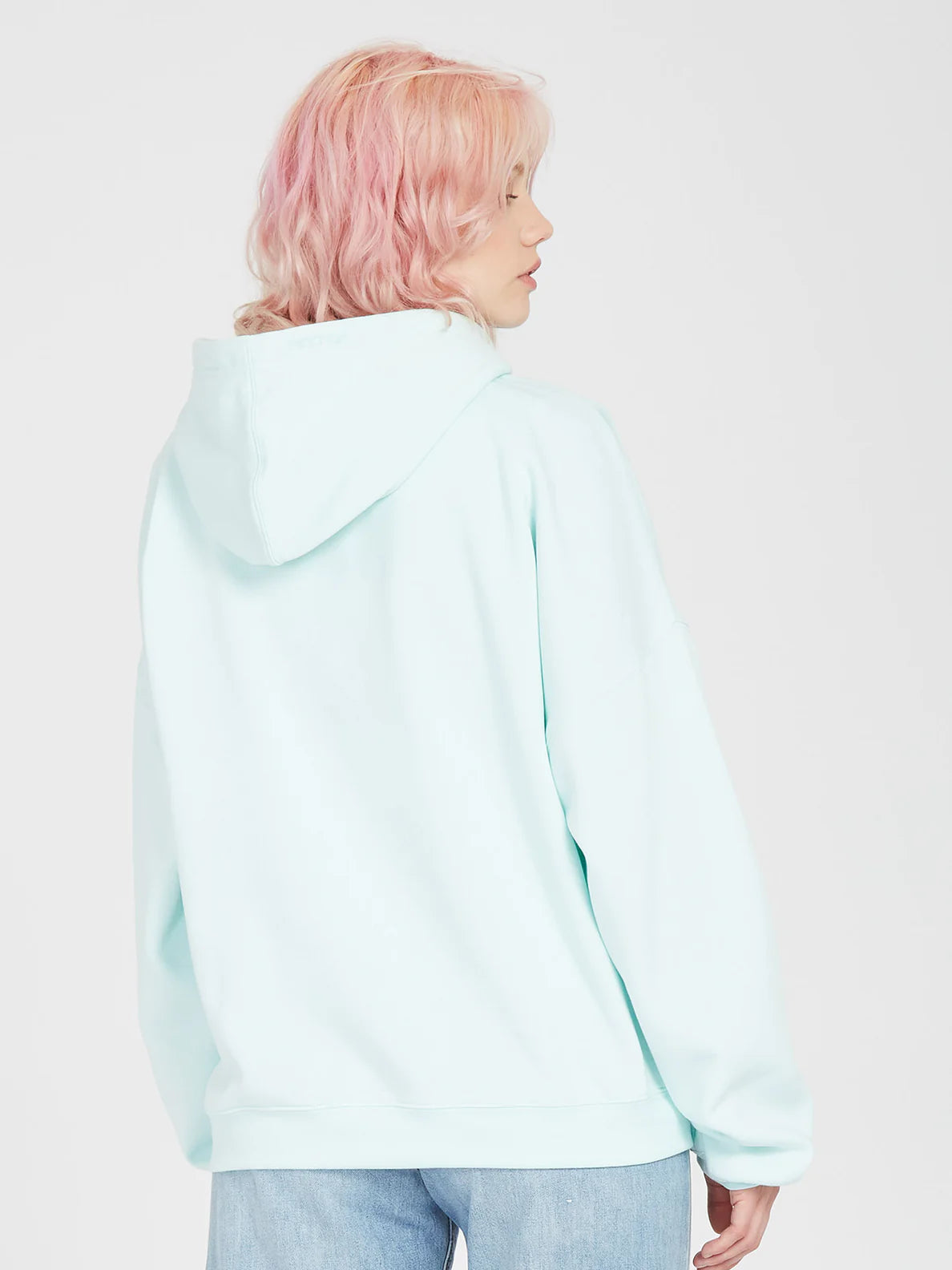 VOLCOM - STONE HEART HOODIE - PALE AQUA