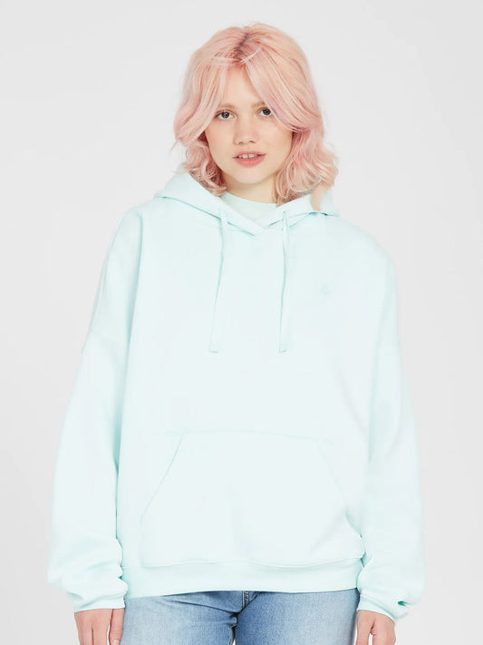 VOLCOM - STONE HEART HOODIE - PALE AQUA