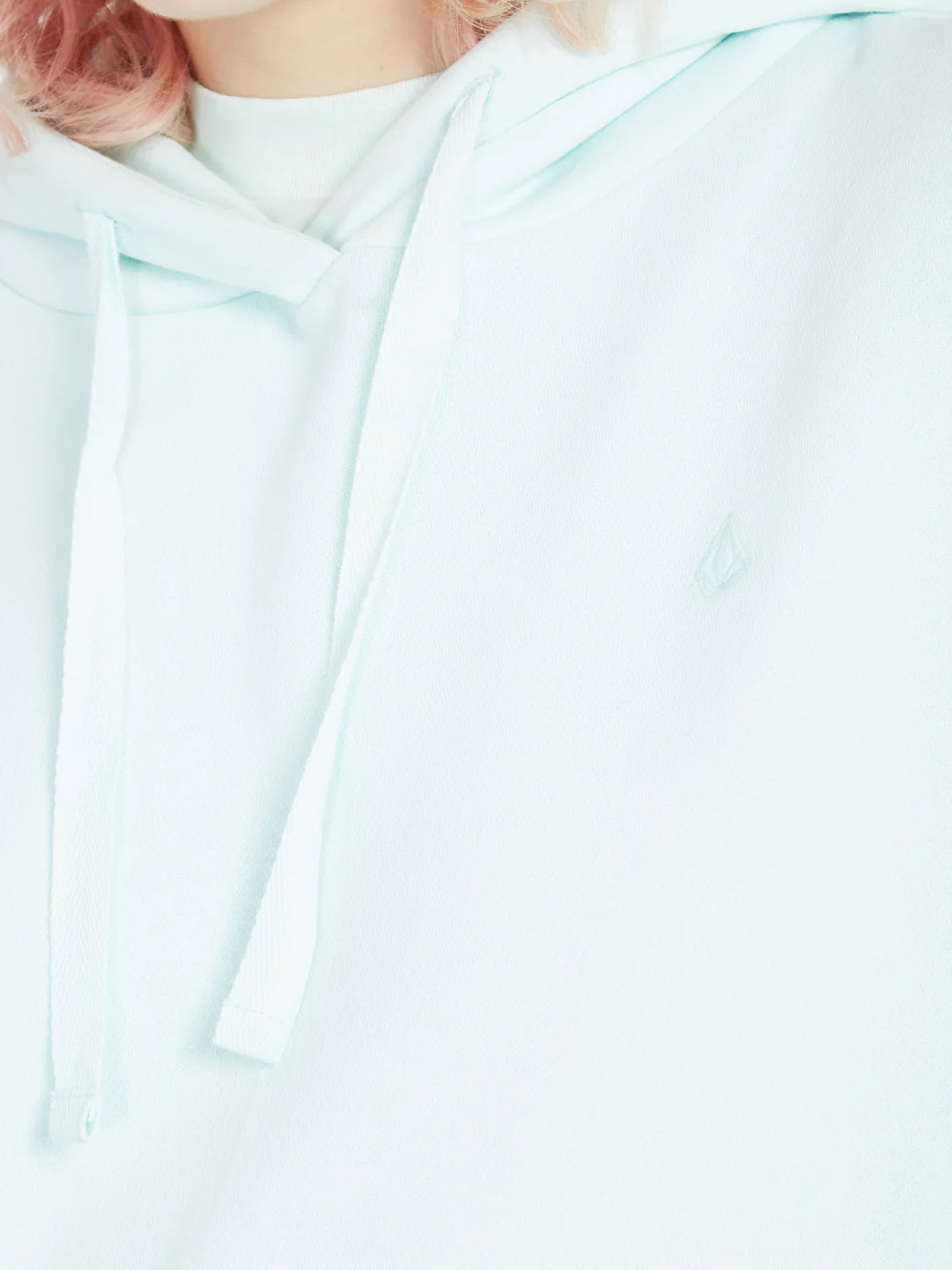 VOLCOM - STONE HEART HOODIE - PALE AQUA
