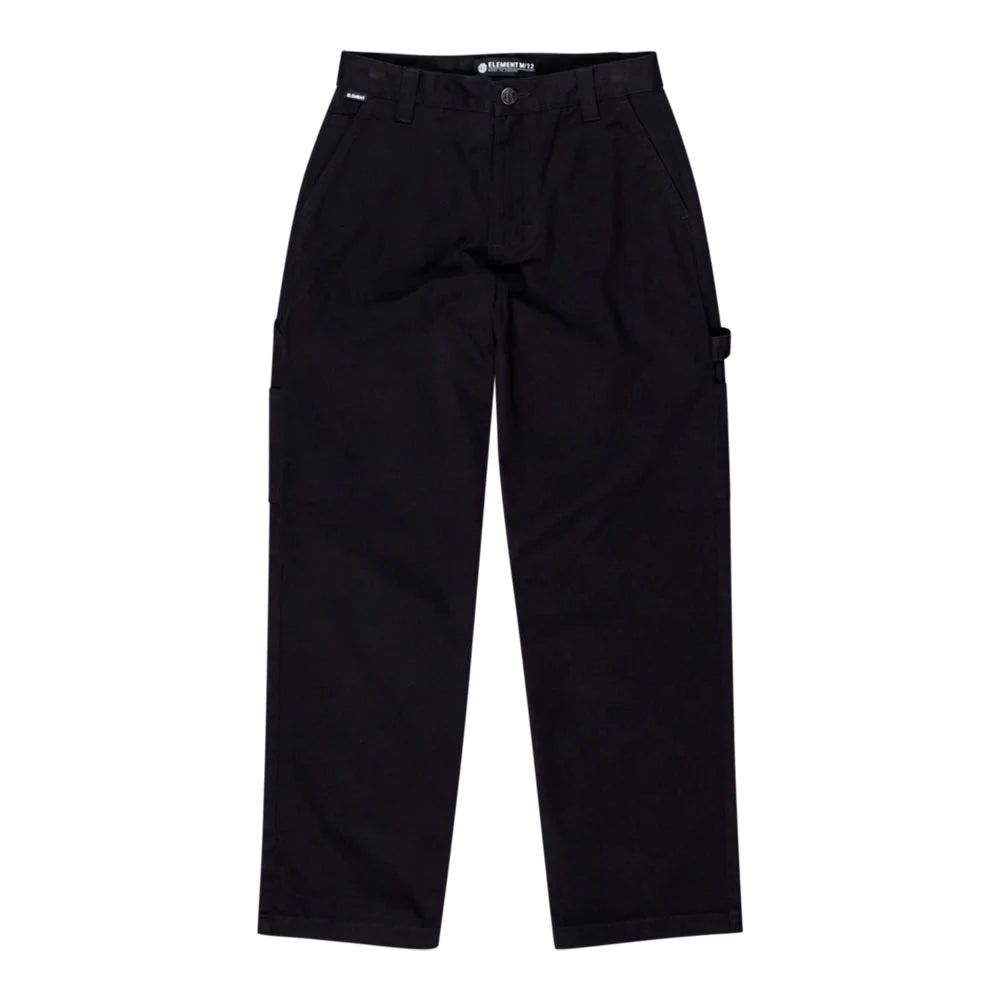 ELEMENT - PAZ TWILL CARPENTER PANTS - BLACK