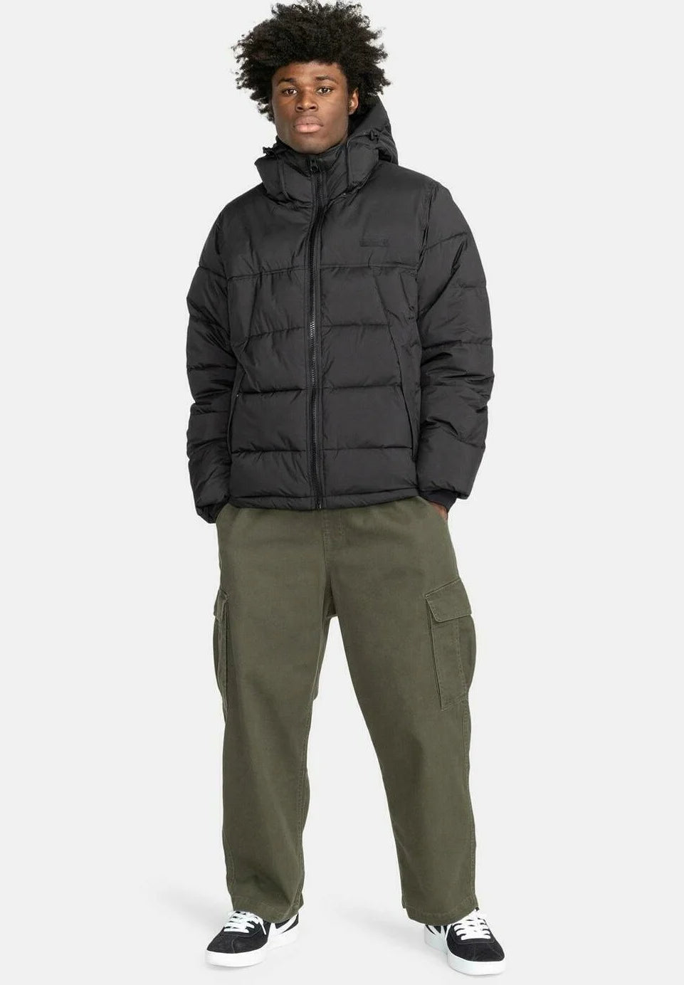 ELEMENT - DUCLEY PUFFER JACKET - BLACK