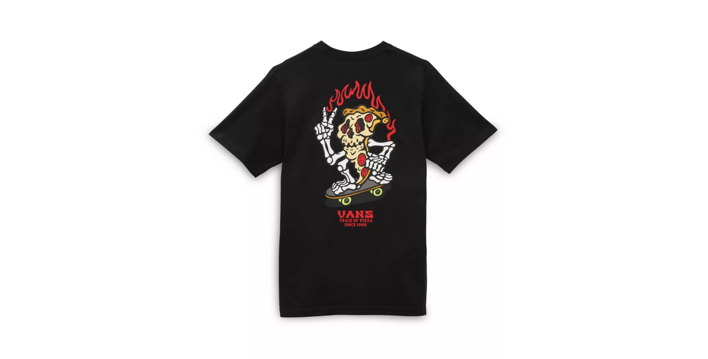 VANS - BY PIZZERIA SS TEE - BLACK