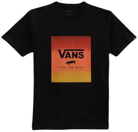 VANS - MN CLASSIC PRINT BOX TEE - BLACK-MELON GRADIENT