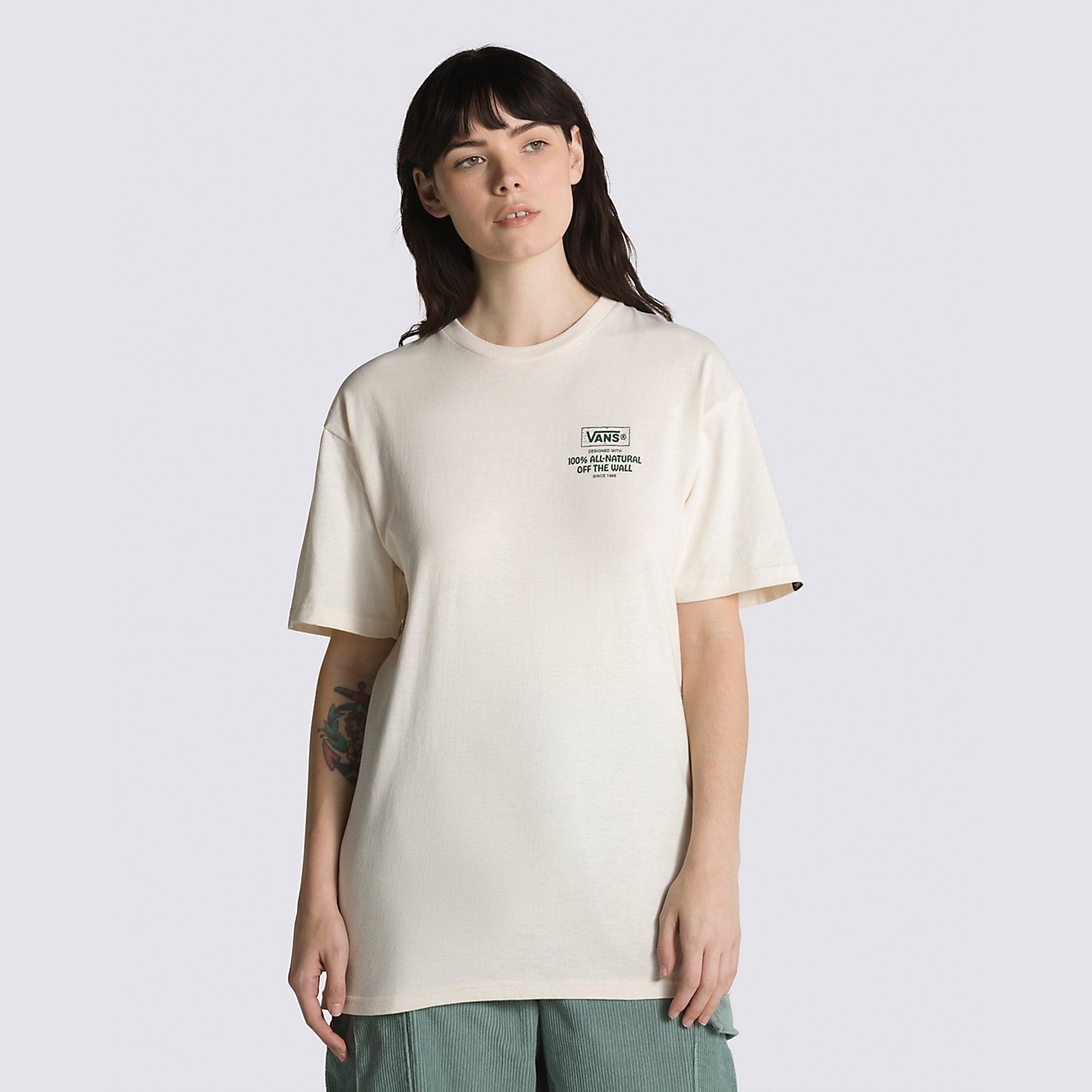 VANS - ALL NATURAL MIND TEE - ANTIQUE WHITE