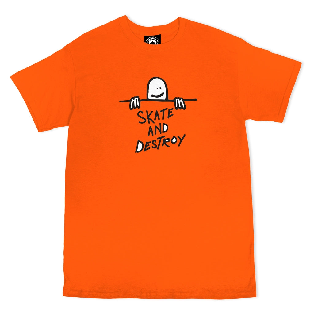 THRASHER - GONZ SAD LOGO TEE - ORANGE