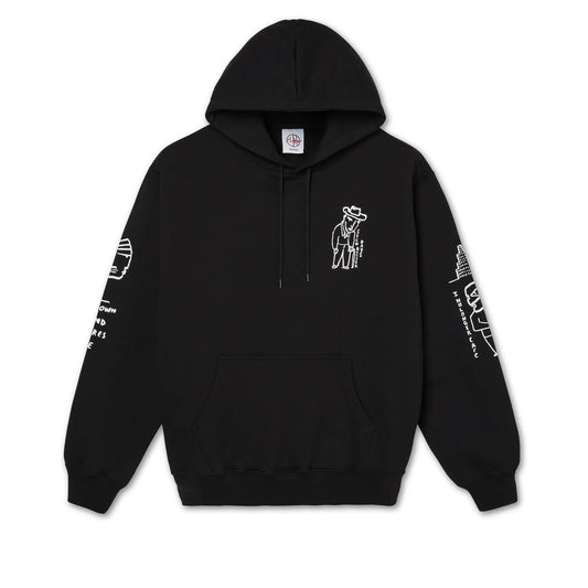 POLAR - SEEN BETTER DAYS HOODIE - BLACK