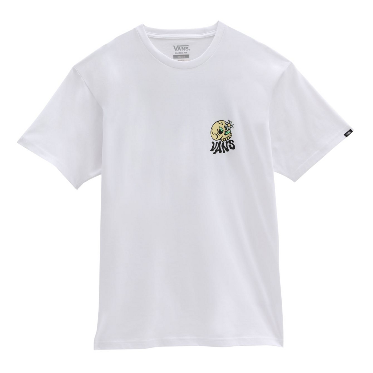 VANS - SKULL DAZE SS TEE - WHITE