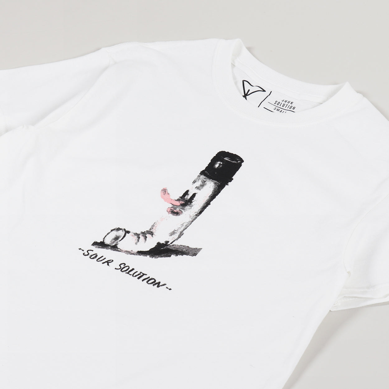 SOUR - JEPSON CIGARETTE TEE - WHITE