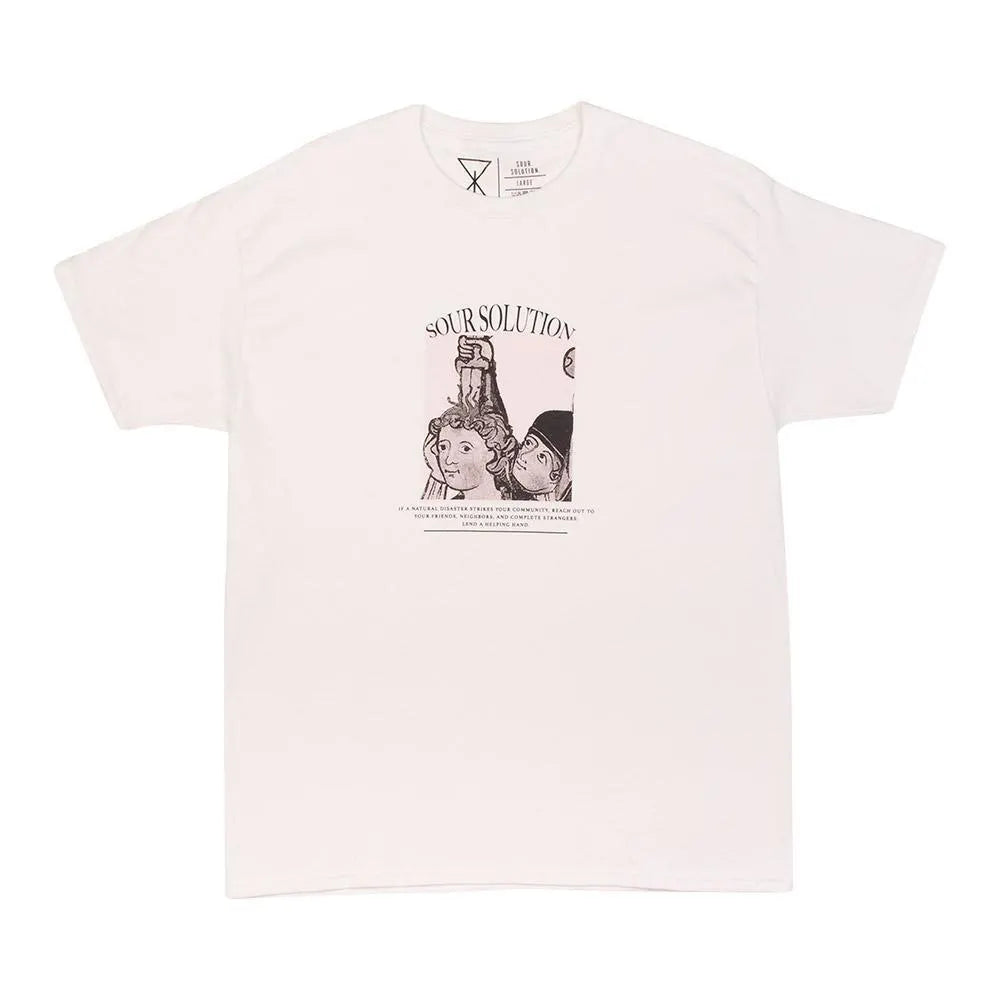 SOUR - HELPIN HAND TEE - WHITE