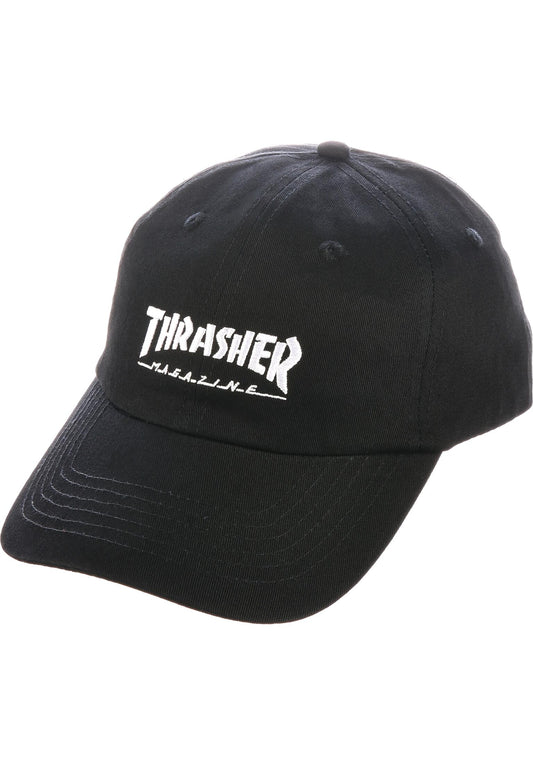 THRASHER - OLD TIMER HAT - BLACK