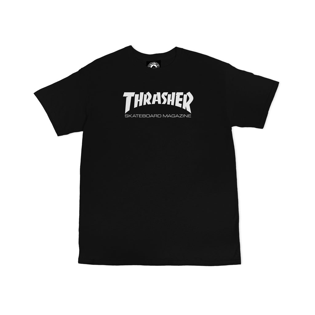 THRASHER - SKATE MAG YOUTH TEE - BLACK