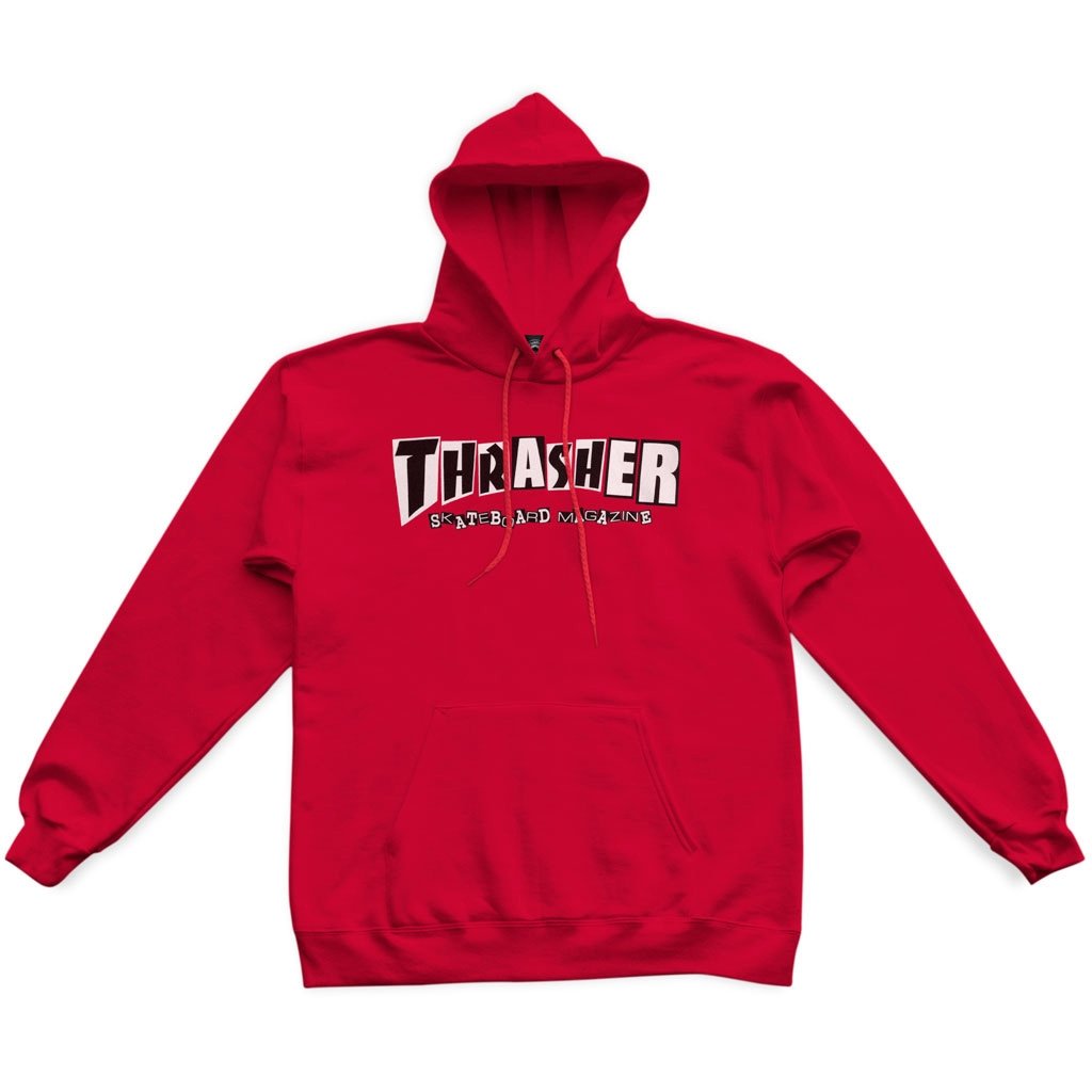 THRASHER - BAKER X THRASHER HOOD - RED