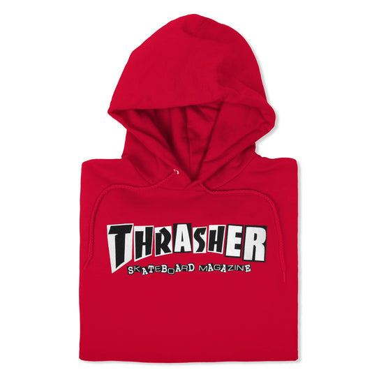 THRASHER - BAKER X THRASHER HOOD - RED